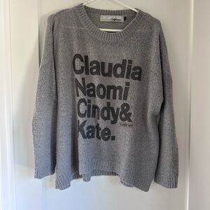 The Laundry Room Model Light Knit Sweater